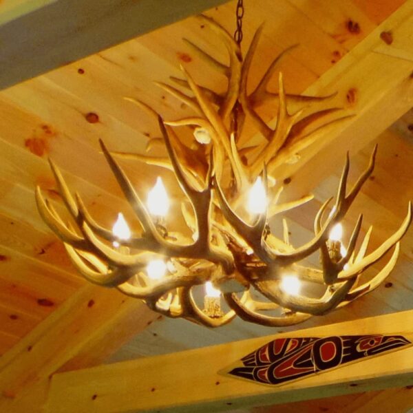 Chandelier | Antique Chandelier Mule Wooden Chandelier Deer Chandelier replica Chandelier Royal Chandelier Large Chandelier  - Image 3