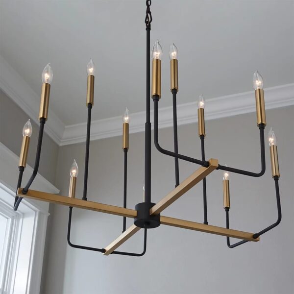 Minimialist Iron Ring Chandelier