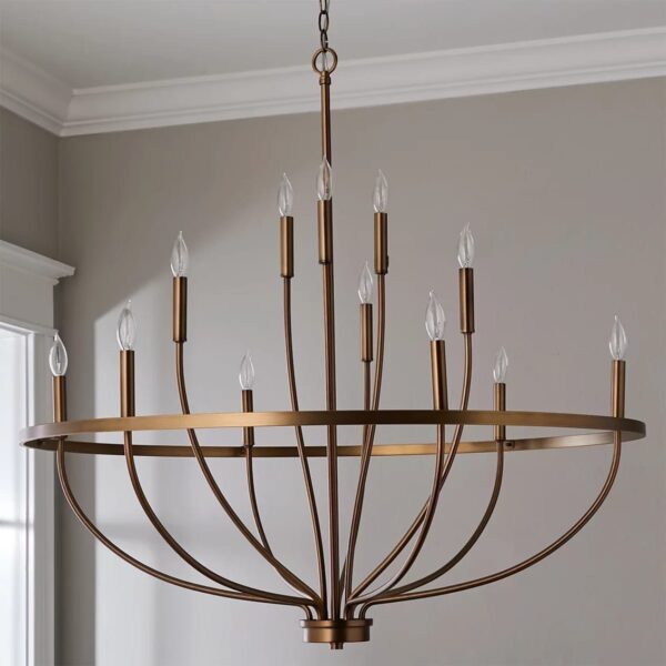 GRACEFUL CURVE CHANDELIER - LARGE