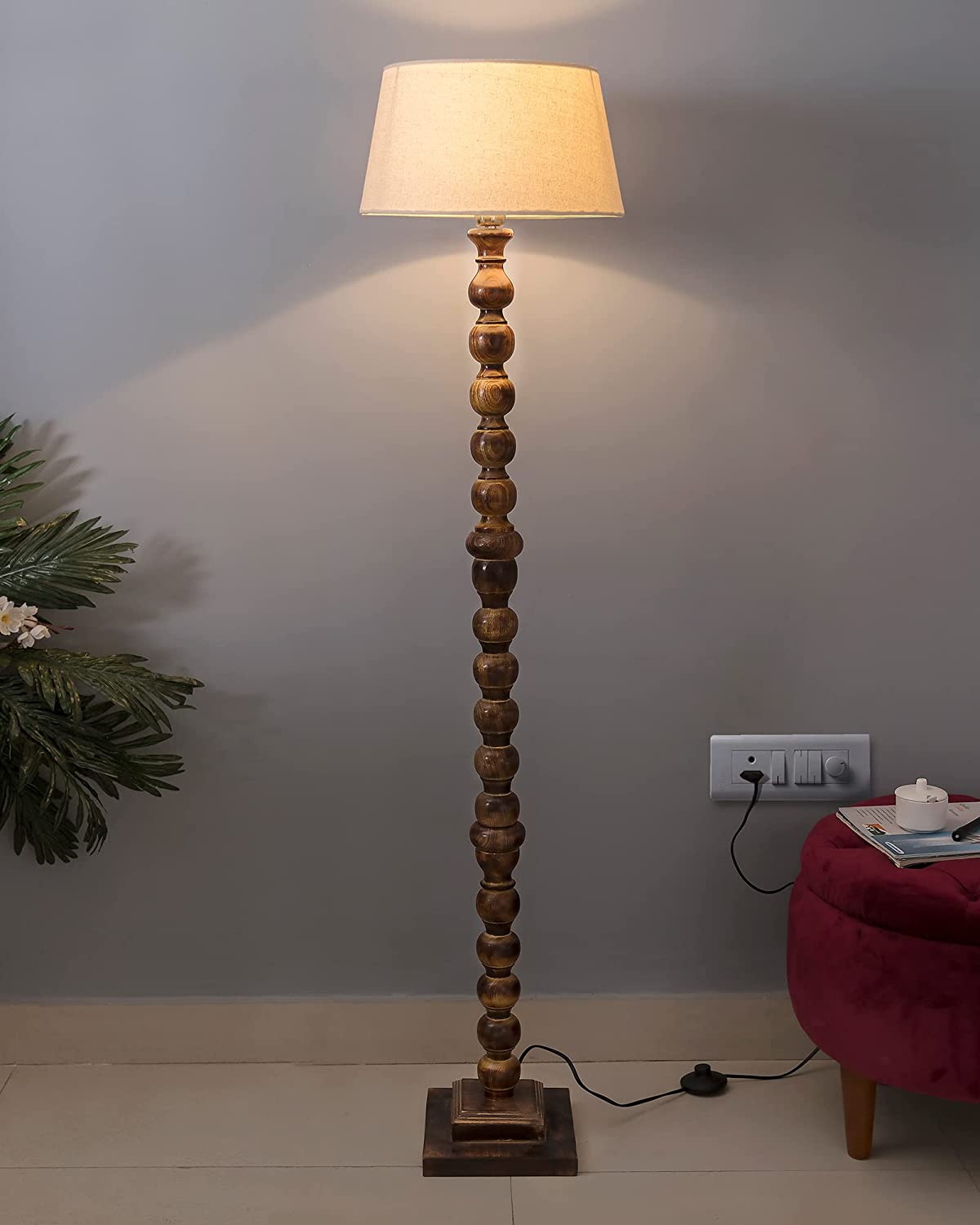 CANDLESTICK Floor Lamp DISTRESS Floor Lamp