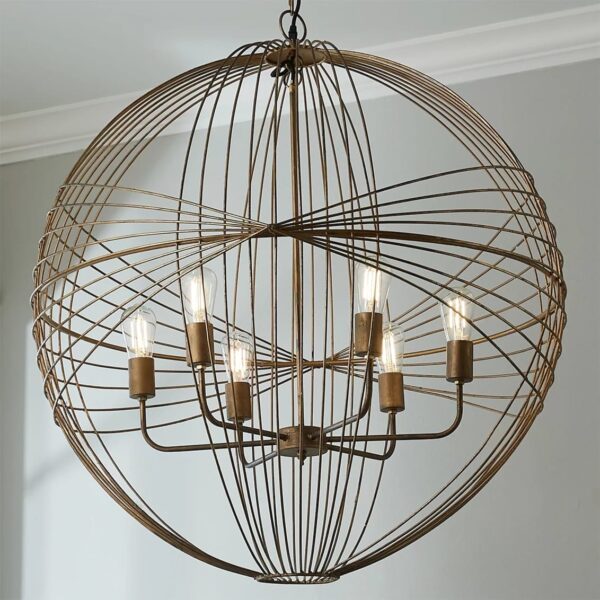 GLOBE BINDING CHANDELIER - Image 3