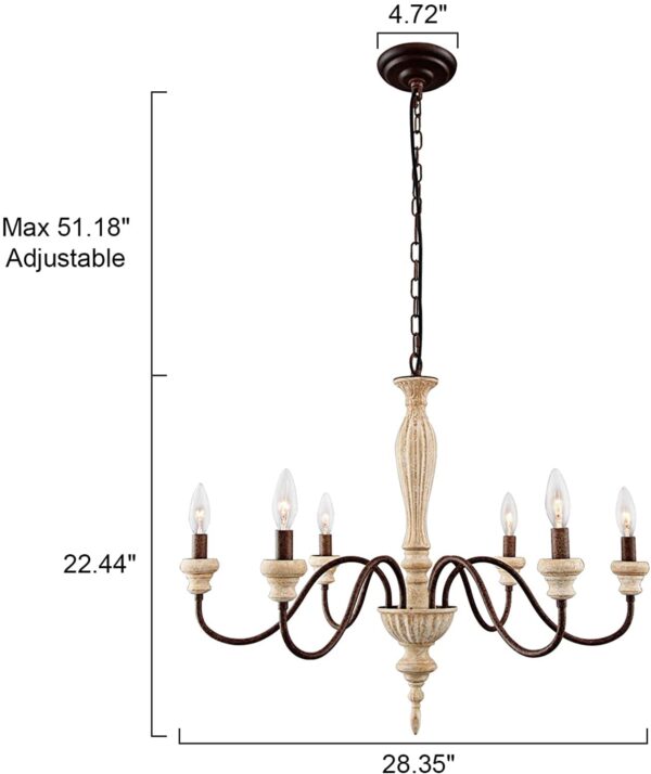 Chandelier | OCTO SWIN ANTI GOLD - Image 3