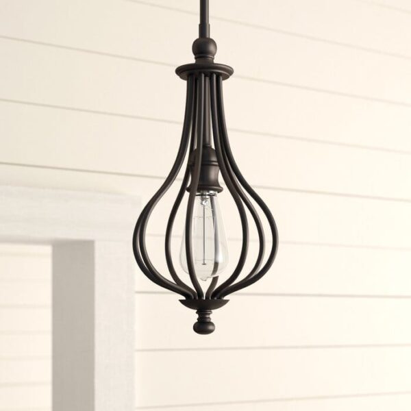 Light Olde Bronze Single Pendant - Image 2