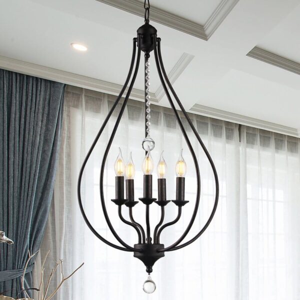 Light Bnique Black Single Pendant