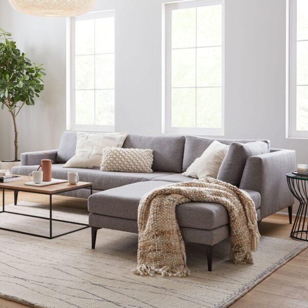 Andes 3-Piece Ottoman Sectional (90"–105") - Image 3