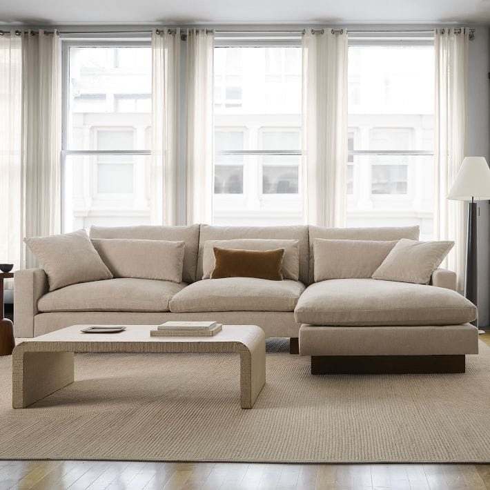 Harmony 2-Piece Chaise Sectional