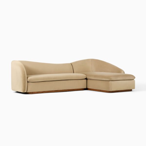 Kaufman 2-Piece Chaise Sectional (105.5") 5 seater - Image 2