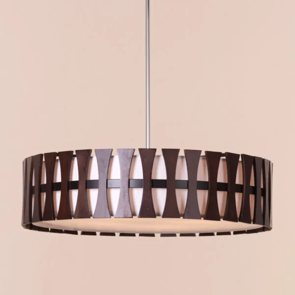 Positive Energy Wooden Pendant Light Chandelier , Wooden Chandelier, Unique Chandelier, Pendant Chandelier  - Image 3