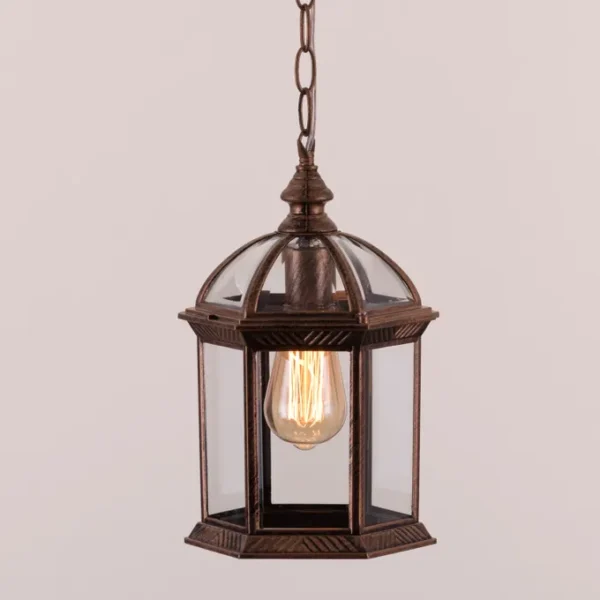 (Antique Gold) Outdoor Pendant Light - Image 4