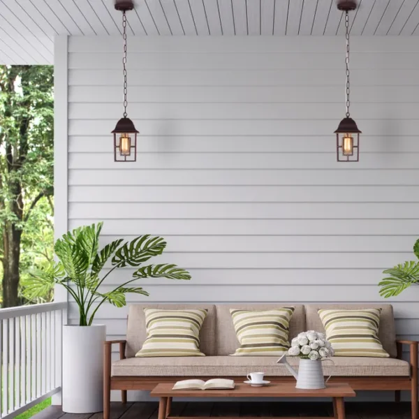 (Coffee) Outdoor Pendant Light - Image 3